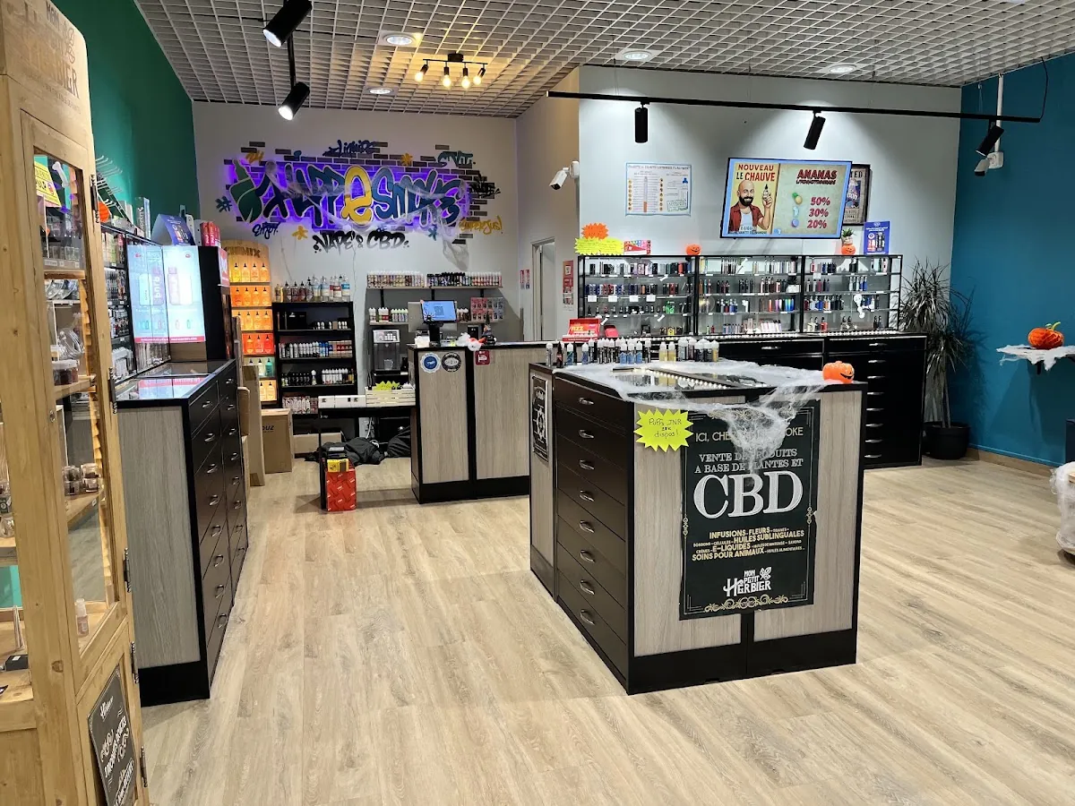 Corner CBD de la boutique HappeSmoke Saint-Vit